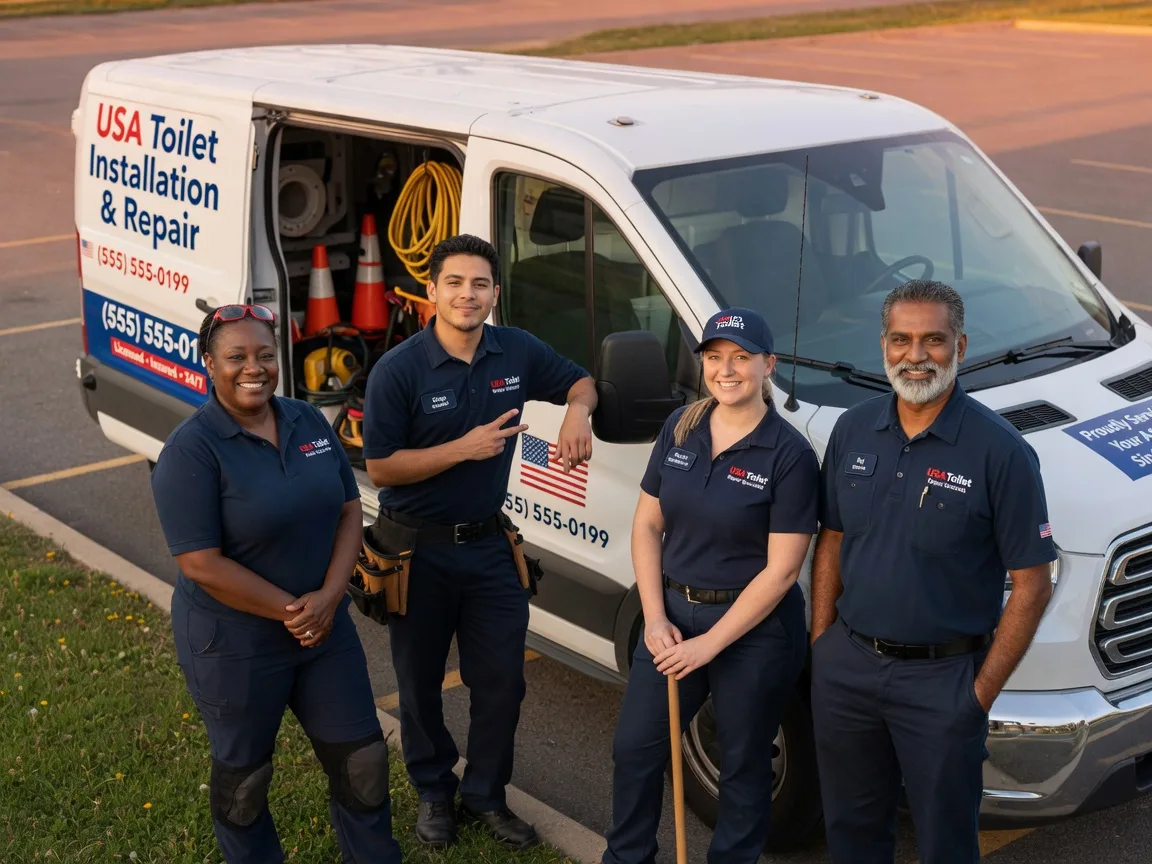Toilet Installation company in Hampden, ND
